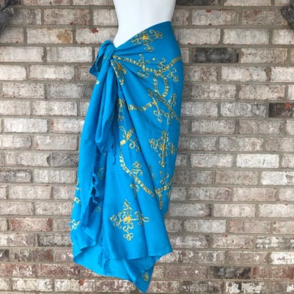 SARONG BEACH SWIMSUIT COVER UP - Picture 2 of 5